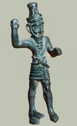 Figurine of Reshef, 14th-13th century BC